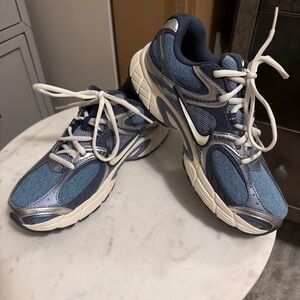 Nike Denim and White Sneakers NWOT